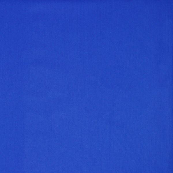 Baumwolle Popeline Uni Royalblau